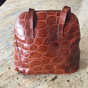Genuine Leather unique mini handbag